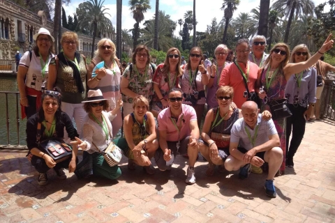 Sevilla: tour door het AlcázarGedeelde tour in het Engels