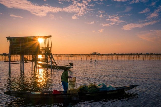 Hue : Half Day Tam Giang Lagoon SunSet Tour