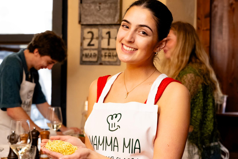 فلورنسا: دورة المعكرونة وتيراميسو مع نبيذ غير محدود