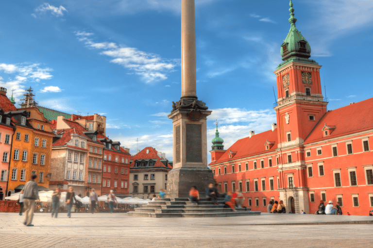Warsaw: Royal, Old Town, Vistula & Lazienki Park Bike Tour