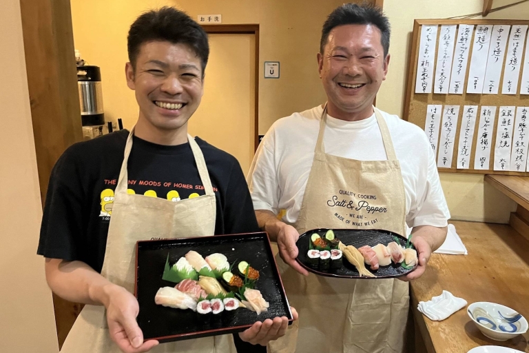 Kyoto : Cours de fabrication de sushis avec le chef des sushisCours de fabrication de sushis à Kyoto et déjeuner de sushis