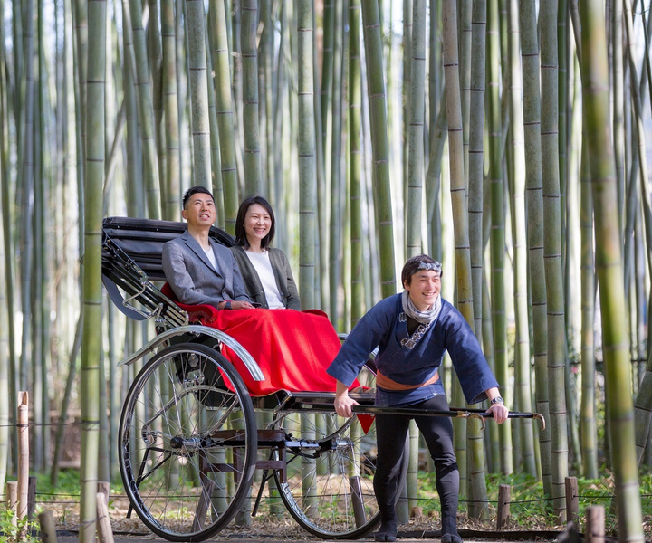 Kyoto: Arashiyama Customized Rickshaw Tour & Bamboo Forest