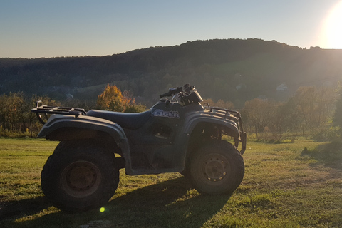 Cracovia: Excursión extrema en quad todoterreno con almuerzo barbacoaExcursión en quad todoterreno extremo - Principiante