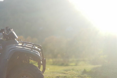 Cracovie : Excursion extrême en quad tout-terrain avec déjeuner barbecueCircuit extrême en quad hors route - Débutant