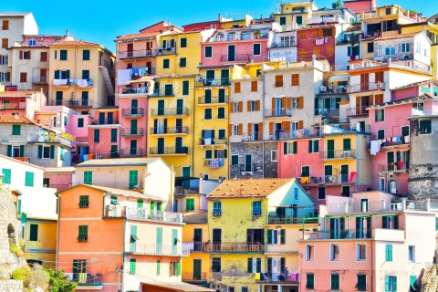Z Florencji: całodniowa wycieczka do Cinque Terre VillagesWycieczka w języku angielskim