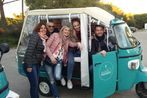 Albufeira : visite touristique en tuk-tuk et plage