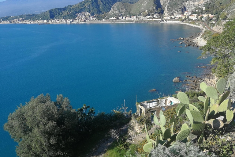 Van Catania: Etna & Taormina DagtripRondleiding in het Engels