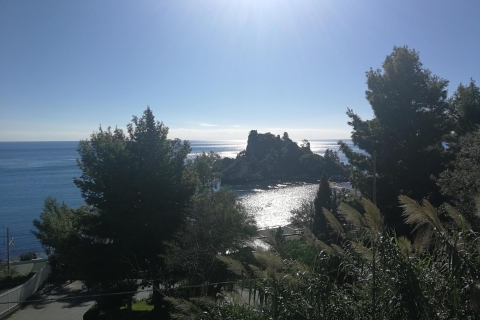 Ab Catania: Tagestour zum Ätna & nach TaorminaFührung auf Spanisch