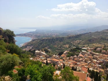 From Catania: Etna & Taormina Soft Lunch