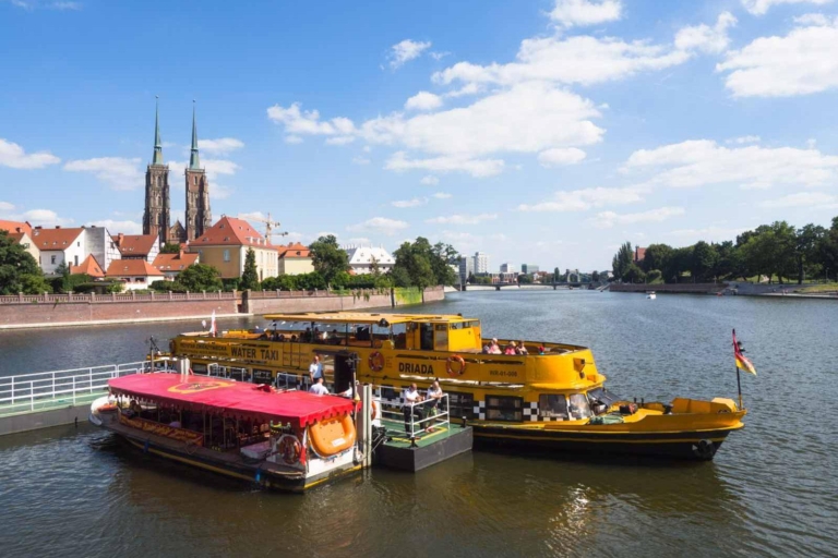 Wrocław: visite de la vieille ville et promenade en bateau fluvial avec musique