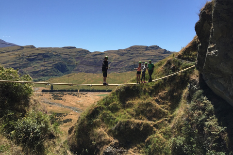 Wanaka: 2-Hour Beginner Waterfall Cable Climb