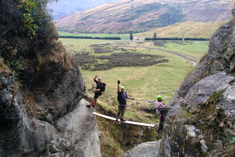 Wanaka: 2-Hour Beginner Waterfall Cable Climb