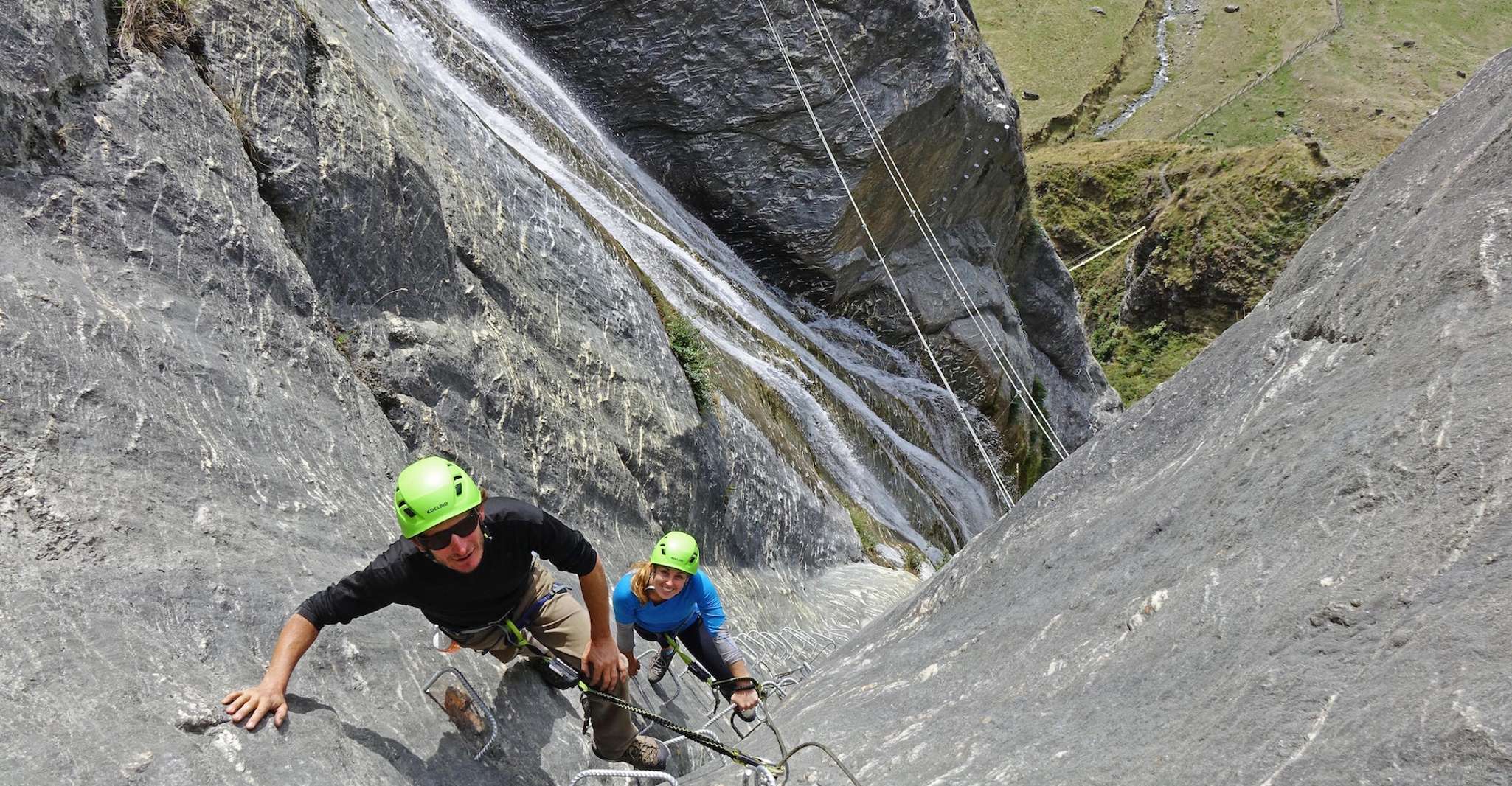Wanaka, 4-Hour Intermediate Waterfall Cable Climb - Hizvo