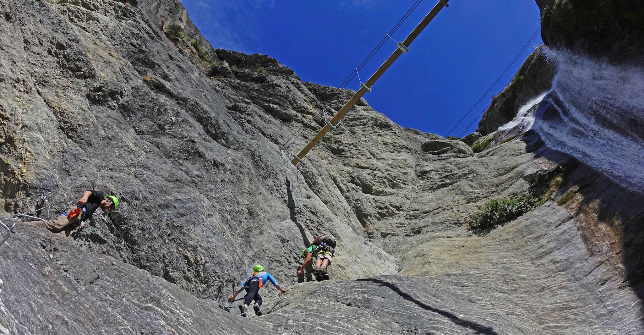 Wanaka, 4-Hour Intermediate Waterfall Cable Climb - Hizvo