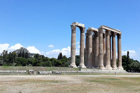 Atenas: Templo de Zeus Olímpico: ingresso e tour de áudio opcionalIngresso para o Templo de Zeus Olímpico