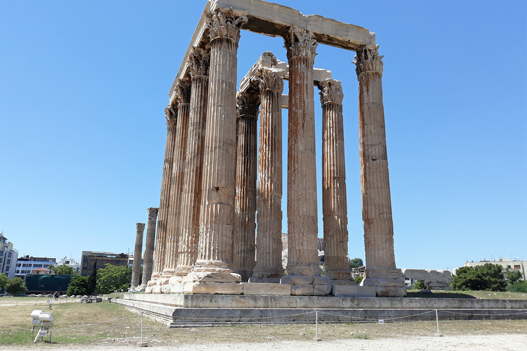 Atenas: Templo de Zeus Olímpico: ingresso e tour de áudio opcionalIngresso para o Templo de Zeus Olímpico