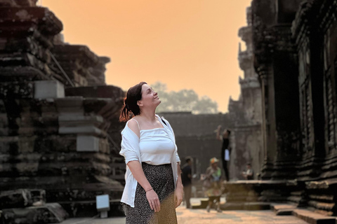 Tour Privado del Amanecer de Angkor en Vehículo con Aire Acondicionado