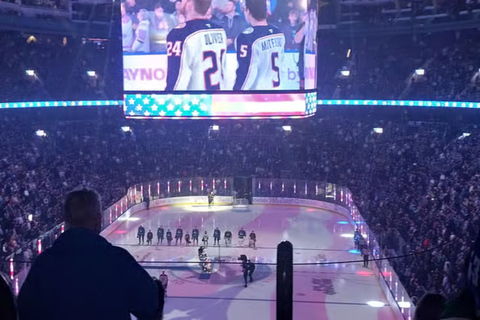 Vancouver: Vancouver Canucks Ice Hockey Game Ticket Upper Sideline