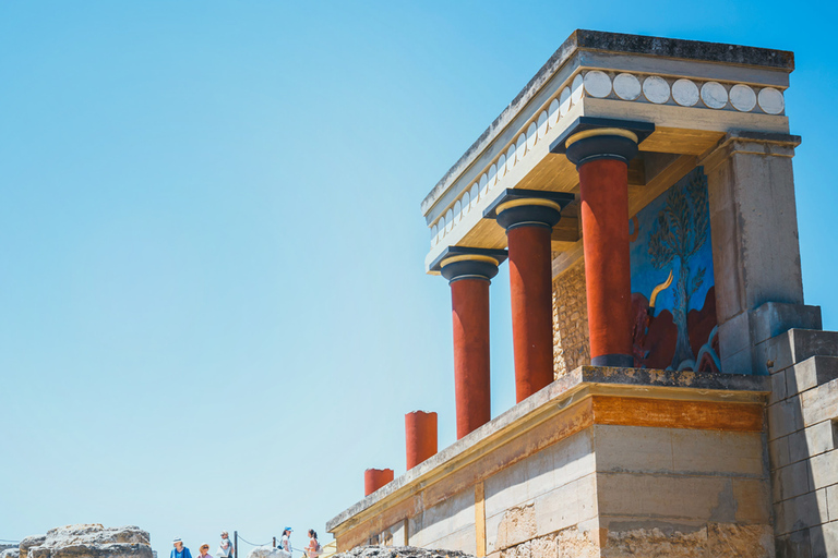 Creta: Palácio de Knossos: ingresso eletrônico e guia de áudio opcionalIngresso para o Palácio de Knossos e 2 audioguias