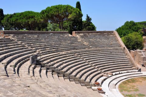 Roma: tour di mezza giornata per piccoli gruppi di Ostia Antica con guida