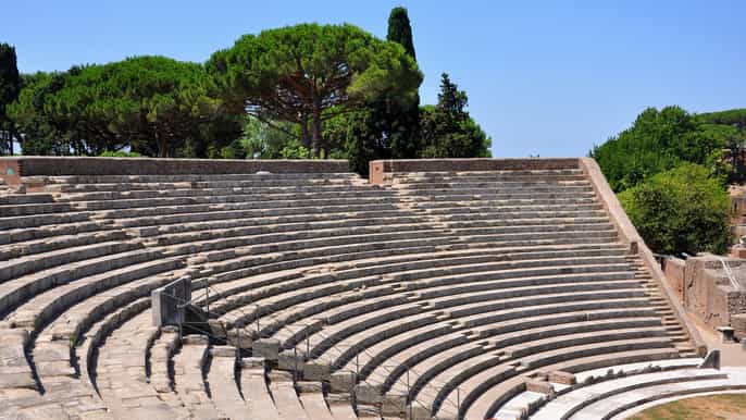 rome ostia antica half day small group tour with guide