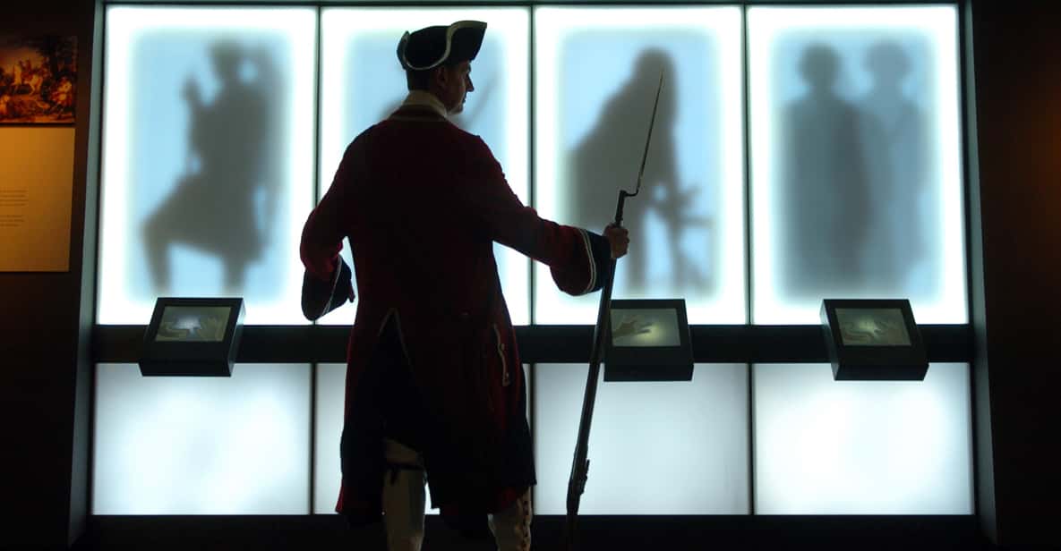 Biglietto per il centro visitatori del campo di battaglia di Culloden con audioguida