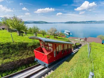 Ab Luzern: Berg Bürgenstock mit Fähre und Standseilbahn