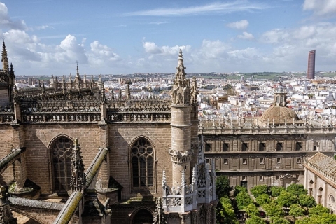 Séville : Cathédrale, Giralda et Alcazar - Visite guidée de 3,5 heuresVisite en groupe en anglais