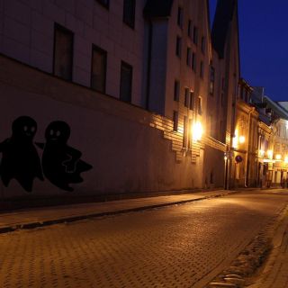 Varsavia: tour fantasma di 1,5 ore