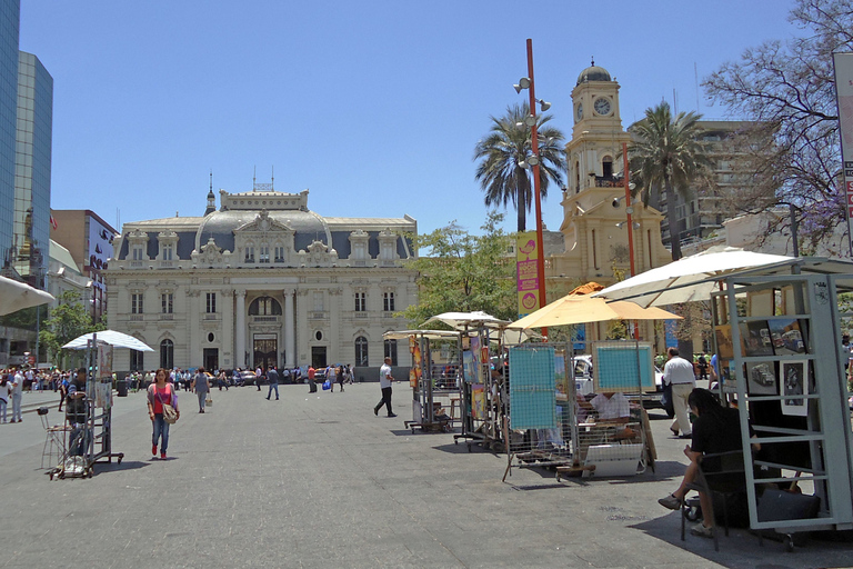 Santiago: Tour Destaques da Cidade c/ Concha y Toro OpcionalCity tour em Santiago (sem Concha y Toro) PM