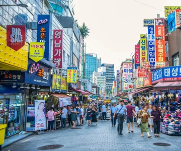 Seul: Tour guiado de gastronomia de rua no mercado de Namdaemun