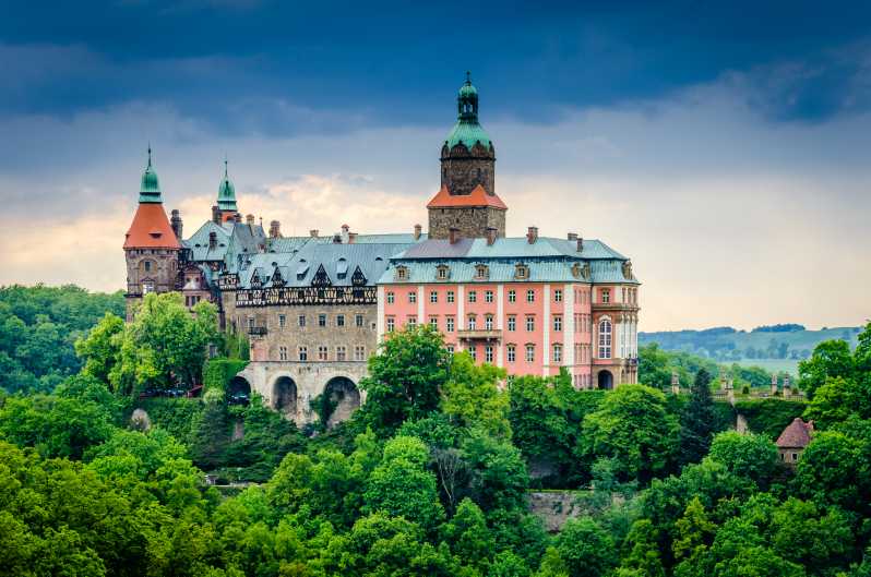 From Wroclaw: Ksiaz Castle and Church of Peace in Swidnica