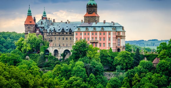 Von Breslau aus: Schloss Ksiaz und Friedenskirche in Swidnica