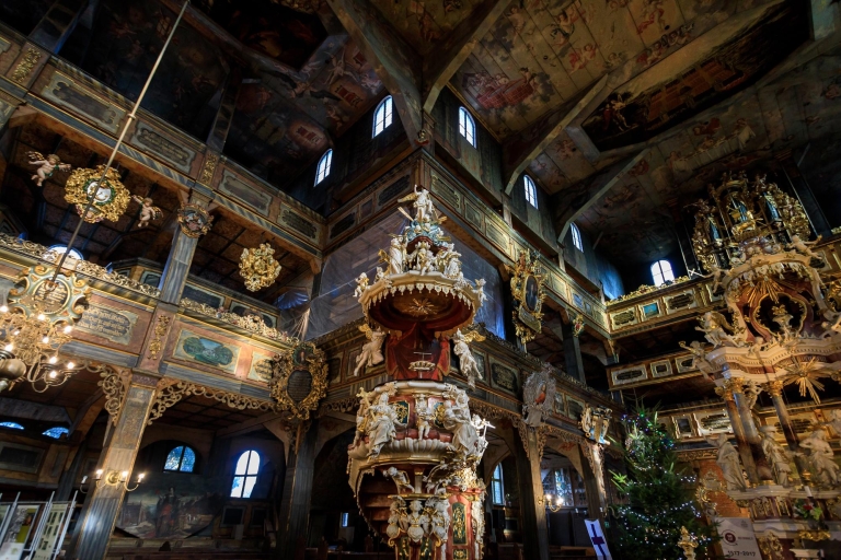 Z Wrocławia: zamek Książ i Kościół Pokoju w ŚwidnicyOpcja standardowa