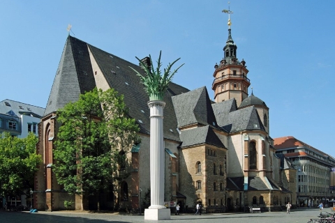 Recorrido a pie por el Centro Histórico de la ciudad de LeipzigTour público compartido en alemán