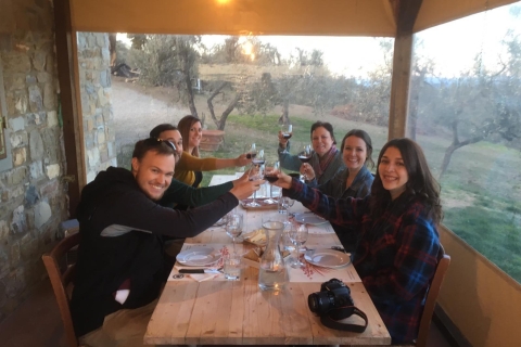Chianti a la puesta del sol: Pequeño Grupo ExcursiónTour en grupo pequeño con cena incluida