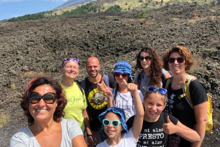 Catane : Tour de l'Etna avec croisièreVisite guidée en italien
