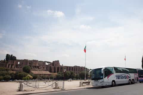 rome fiumicino airport – rome termini direct bus transfer