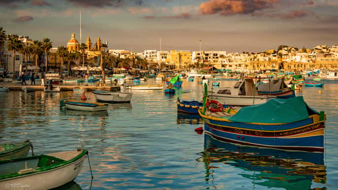 Marsaxlokk: Private Fotosession mit bearbeiteten Fotos