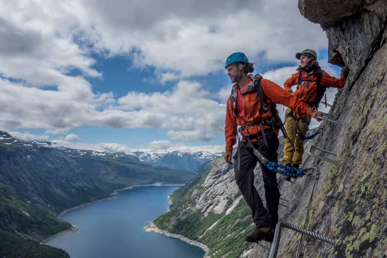 Odda: Full-Day Trolltunga Hiking, and Climbing Tour | GetYourGuide