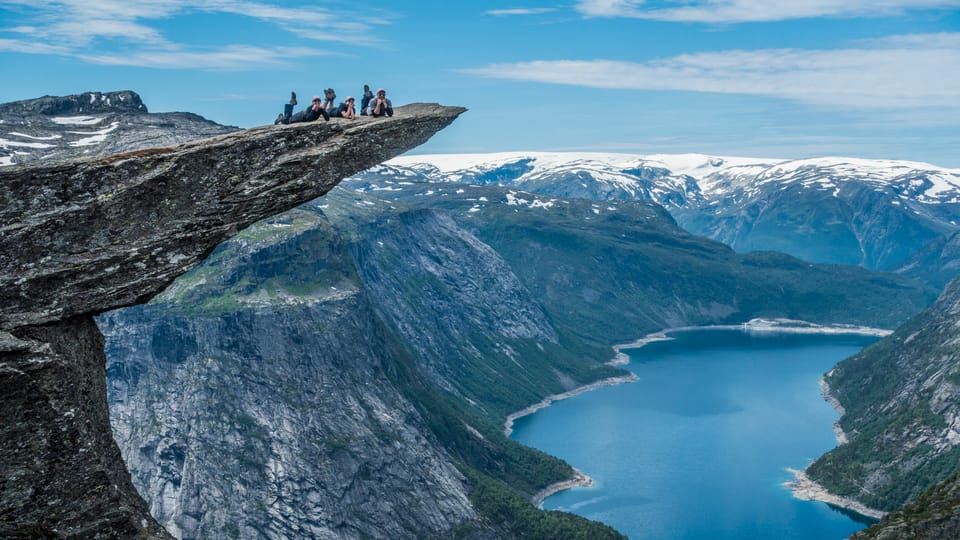 Odda: Full-Day Trolltunga Hiking, and Climbing Tour | GetYourGuide