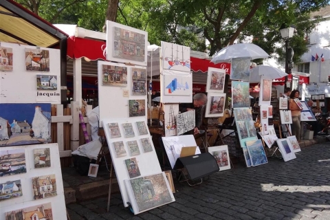 Paris : visite à pied de Montmartre en allemand