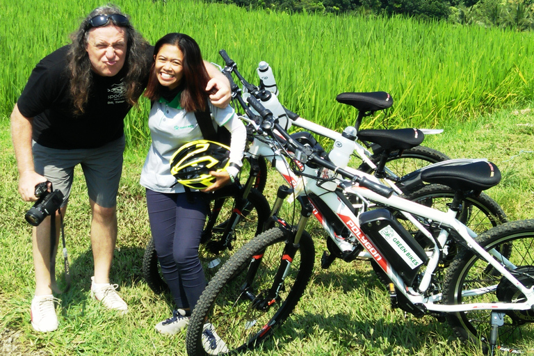 Bali : tour en vélo électrique de 1 h dans les rizières