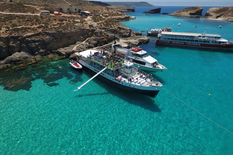 Malta: rejs do Comino, Błękitnej Laguny i jaskiń