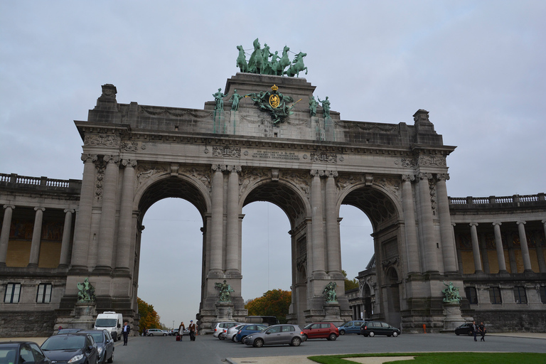 Bryssel: Vandring från centralstationen till Manneken Pis