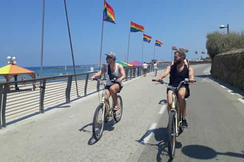 Tel Aviv: Excursão de bicicleta fácil de 2 horas por cidade, parque e praia