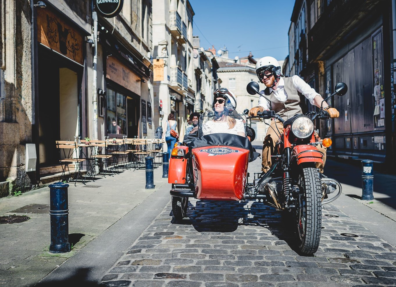 Bordeaux: Sightseeing i sidevogn