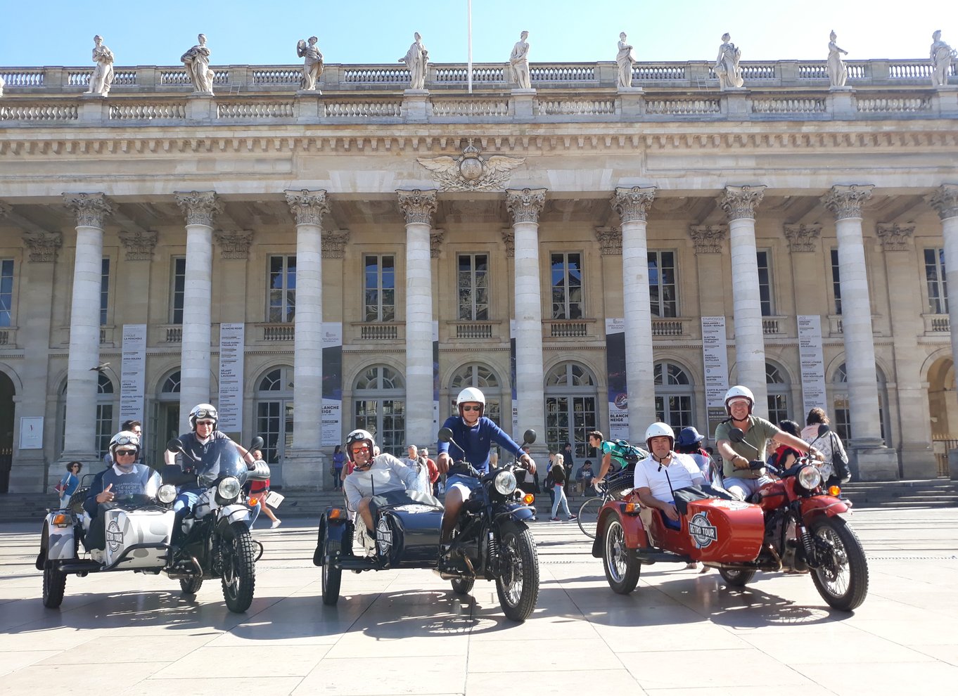 Bordeaux: Sightseeing i sidevogn