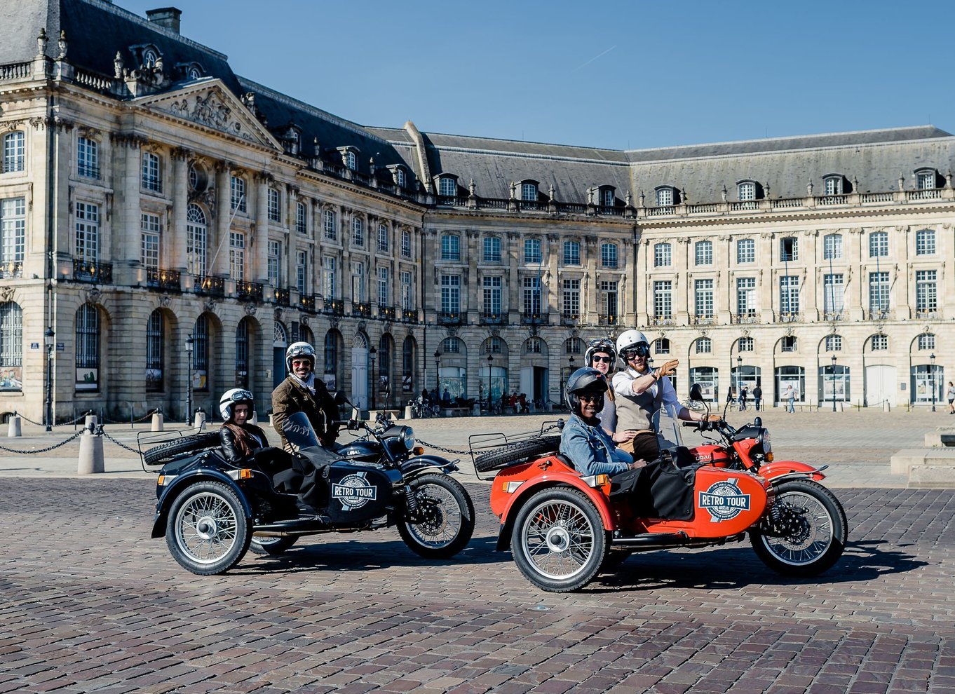 Bordeaux: Sightseeing i sidevogn