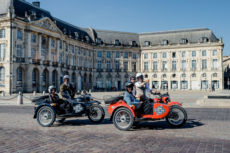 Bordeaux : visite touristique en side-carVisite de 50 min